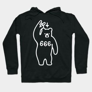 BLACK BEAR METAL Hoodie